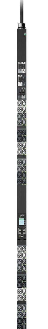APC NetShelter Rack PDU Advanced Gen 2, Metered Outlet, 3Phase, 22.1kW 400V 32A or 17.3kW 415V 30A, 530P6, 48 Outlet strømforsyningsenhed (PDU) 42 AC stikkontakt(er) 0U Sort
