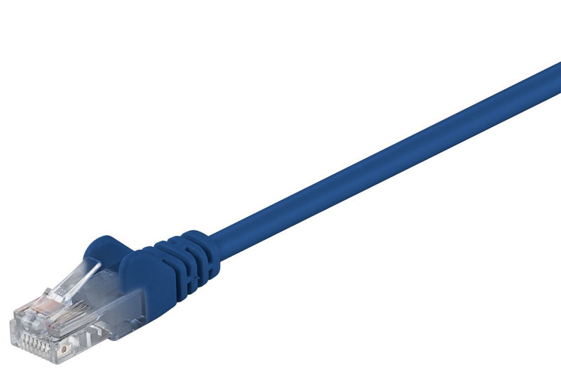 Goobay 68365 netværkskabel Blå 3 m Cat5e U/UTP (UTP)