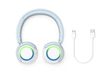 Philips TAK4200B Headset Kabel & trådløs Opkald/musik Bluetooth Hvid, Blå