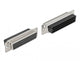 DeLOCK 66723 kabelsamler D-Sub HD 50 pin Sort, Sølv