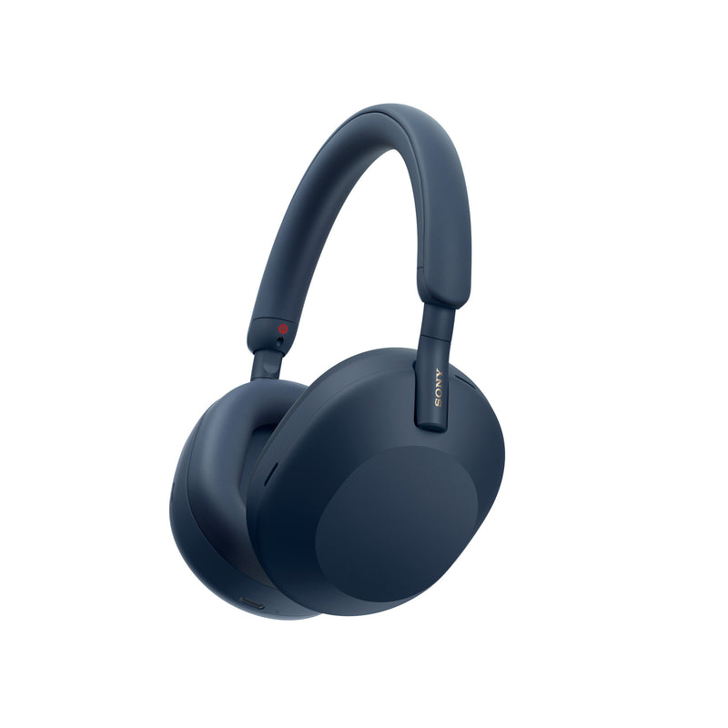 Sony WH-1000XM5 Headset Kabel & trådløs Opkald/musik Bluetooth Blå