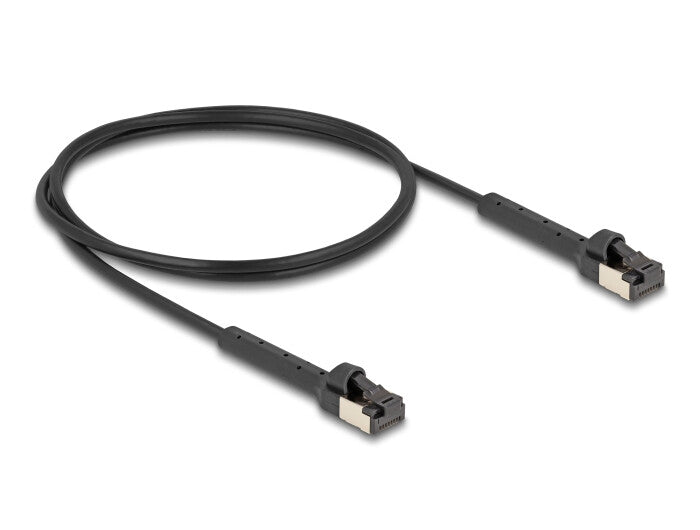 DeLOCK 80940 netværkskabel Sort 1 m Cat8.1 U/FTP (STP)