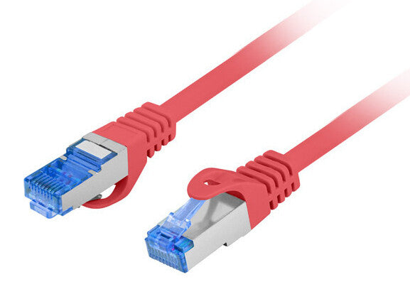 Lanberg PCF6A-10CC netværkskabel Rød 1,5 m Cat6a S/FTP (S-STP)