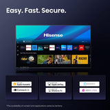 Hisense 43E7Q 109,2 cm (43") 4K Ultra HD Smart TV Wi-Fi Sort