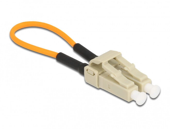 DeLOCK 86930 fiber adapter LC 1 stk Beige, Orange