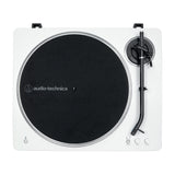 Audio-Technica AT-LP70XBT Bæltedrevet pladespiller Sølv, Hvid Fuld automatisk