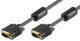 Goobay 50489 VGA kabel 3 m VGA (D-Sub) Sort