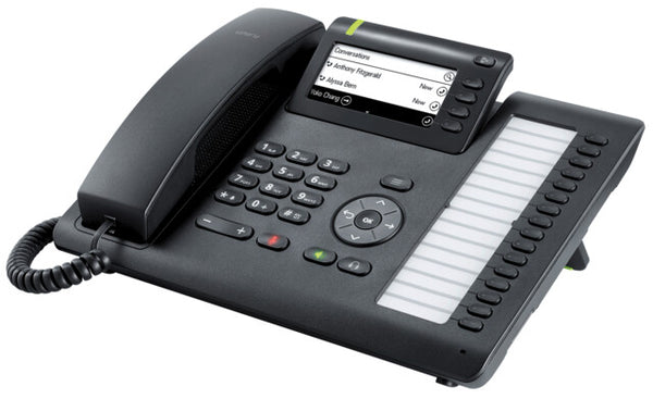 Unify OpenScape CP400 IP-telefon Sort