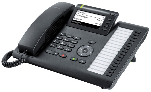 Unify OpenScape CP400 IP-telefon Sort