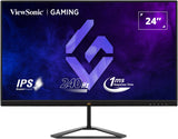 Viewsonic VX Series VX2479A-HD-PRO computerskærm 61 cm (24") 1920 x 1080 pixel Fuld HD LED Sort