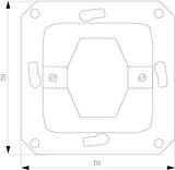 Siemens 5TA2156 elektrisk afbryder Trykknapkontakt Flerfarvet