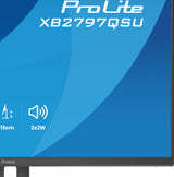 iiyama ProLite XB2797QSU-B1 computerskærm 68,6 cm (27") 2560 x 1440 pixel Quad HD LED Sort