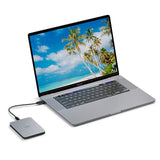 Seagate Lacie Mobile Drive ekstern harddisk 2 TB USB Type-C 3.2 Gen 1 (3.1 Gen 1) Sølv