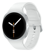 Samsung Galaxy Watch 8 3,3 cm (1.3") AMOLED 40 mm Digital 438 x 438 pixel Berøringsskærm Sølv Wi-Fi GPS (satellit)