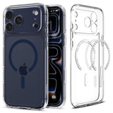 Spigen Ultra Hybrid (Mag Fit) mobiltelefon etui 17,5 cm (6.9") Cover Mørkeblå, Transparent
