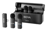BOYA BY-V4D mikrofon Sort Clip-on mikrofon
