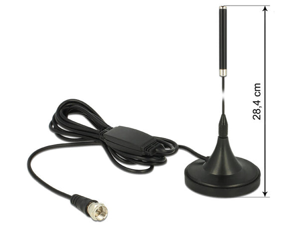 DeLOCK 12413 antenne Omniretningsbestemt antenne F-type 21 dBi