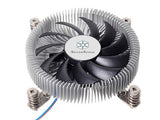 Silverstone SST-NT07-115X Computerkølesystem Chipset Køler 8 cm Sort, Metallic