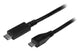 StarTech.com USB2CUB1M USB-kabel USB 2.0 1 m USB C Micro-USB B 0,48 Gbit/sek. Sort