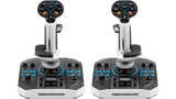 Thrustmaster Sol-R 2 HOSAS Space Sim Duo Sort, Hvid USB Flightstick Analog/digital PC