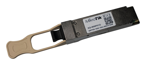 Mikrotik XQ+85MP01D modul til netværksmodtager Fiberoptisk 100000 Mbit/s QSFP28 850 nm