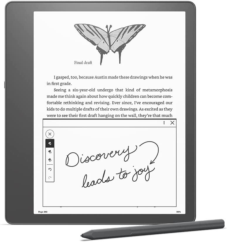 Amazon Kindle Scribe e-bog-læser Berøringsskærm 16 GB Wi-Fi Grå