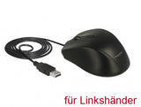 DeLOCK 12548 mus Kontor Venstre hånd USB Type-A Optisk 2400 dpi