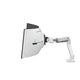 Ergotron HX Series HX ARM WITH VERY HEAVY DUTY PIVOT DESK 144,8 cm (57") Skrivebord Hvid