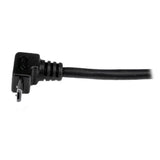 StarTech.com 2m USB2.0 A - micro B USB-kabel USB A Micro-USB B 0,48 Gbit/sek. Sort