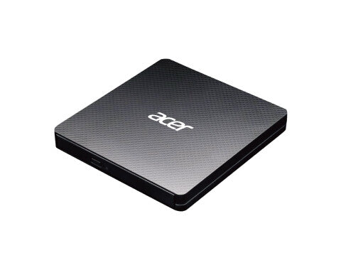 Acer Portable DVD Writer AXD001 optisk diskdrev DVD±RW Sort
