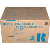 Ricoh Toner Type R2 Cyan tonerpatron Original Blå