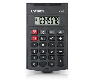 Canon AS-8 regnemaskine Lomme Skærm Grå