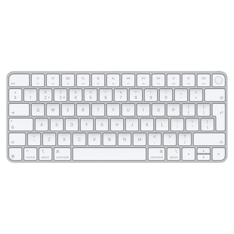Apple Magic Keyboard med Touch ID til Mac-modeller med Silicon – engelsk (Storbritannien)