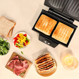 Krups FDK Iconic FDK462 sandwichtoaster 850 W Sort
