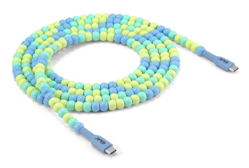 CLUB3D CAC-3011 USB-kabel 2 m USB C 0,48 Gbit/sek. 60 W Blå, Grøn