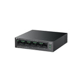 TP-Link LiteWave LS105P Ikke administreret Fast Ethernet (10/100) Strøm over Ethernet (PoE) Sort