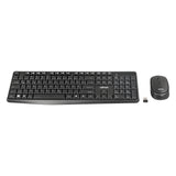 Ultron UMC300 tastatur Mus inkluderet Universel RF trådløst Tysk Sort
