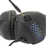 White Shark OX hovedtelefoner/headset Ledningsført Hjelm Spil Sort
