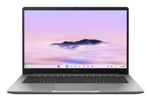 ASUS Chromebook CX1405CTA-MW0355 Intel Core 3 N355 35,6 cm (14") Fuld HD 8 GB LPDDR5-SDRAM 128 GB eMMC Wi-Fi 6 (802.11ax) ChromeOS Grå QWERTZ Tysk