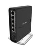 Mikrotik hAP ac² 1167 Mbit/s Sort Strøm over Ethernet (PoE)