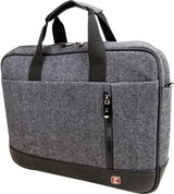 Cirafon LSM7615 taske og etui til laptop 39,6 cm (15.6") Mappe Sort