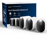 Arlo Pro VMC4370P IP Kamera 3er Set IP-sikkerhedskamera Udendørs 2560 x 1440 pixel Loft/væg