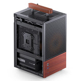 Jonsbo T6 Midi Tower Sort, Træ