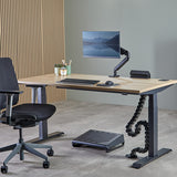 Fellowes 100136871 kabelorganisator Skrivebord Kabelmuffe Sort 1 stk