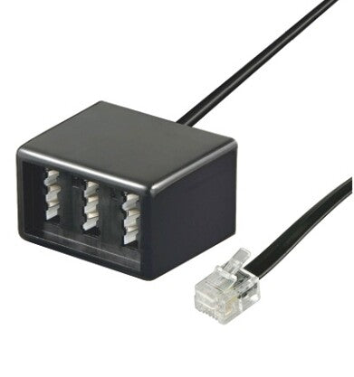 Goobay TEL ADAP RJ11 - TAE NFN Sort