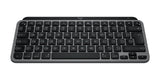 Logitech Master MX Keys Mini For Mac tastatur Hjemme/kontor Bluetooth QWERTY US International Sort, Grå