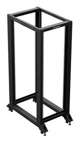 Lanberg OR01-6032-B stativ 32U Fritstående reol Sort
