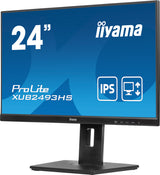iiyama ProLite XUB2493HS-B6 computerskærm 60,5 cm (23.8") 1920 x 1080 pixel Fuld HD LED Sort