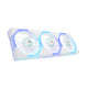 ASUS ROG Eurux GR120 ARGB Fan White Triple Pack Computerkabinet Ventilator 12 cm Hvid 3 stk