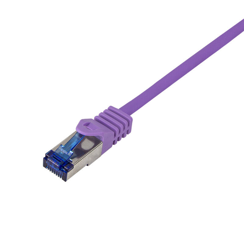 2Direct C6A019S netværkskabel Lilla 0,25 m Cat6a S/FTP (S-STP) Rund